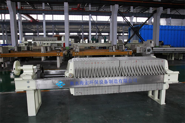 Manual filter press